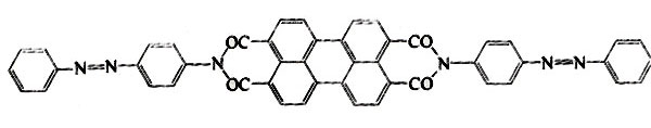 顏料紅178分子結構圖