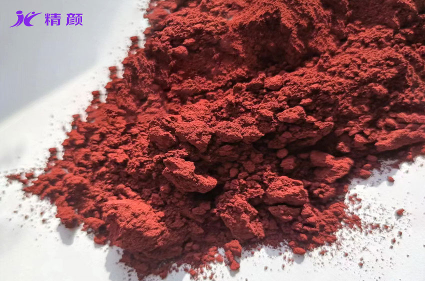 一品德科4130超細(xì)氧化鐵紅色粉實拍圖