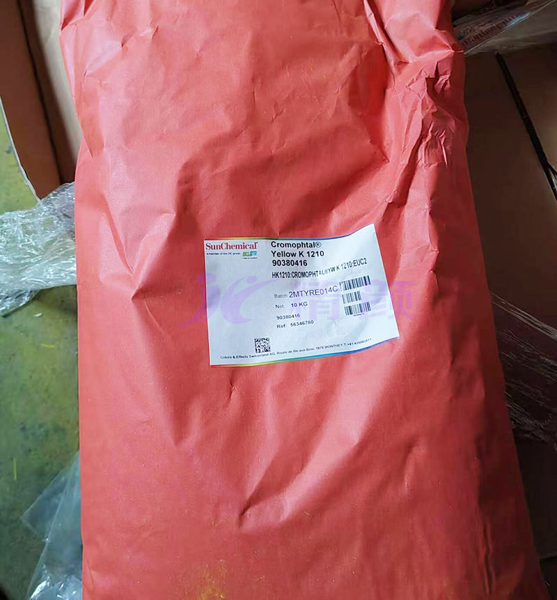 DIC鈦陽化學顏料K1210內包裝實拍圖